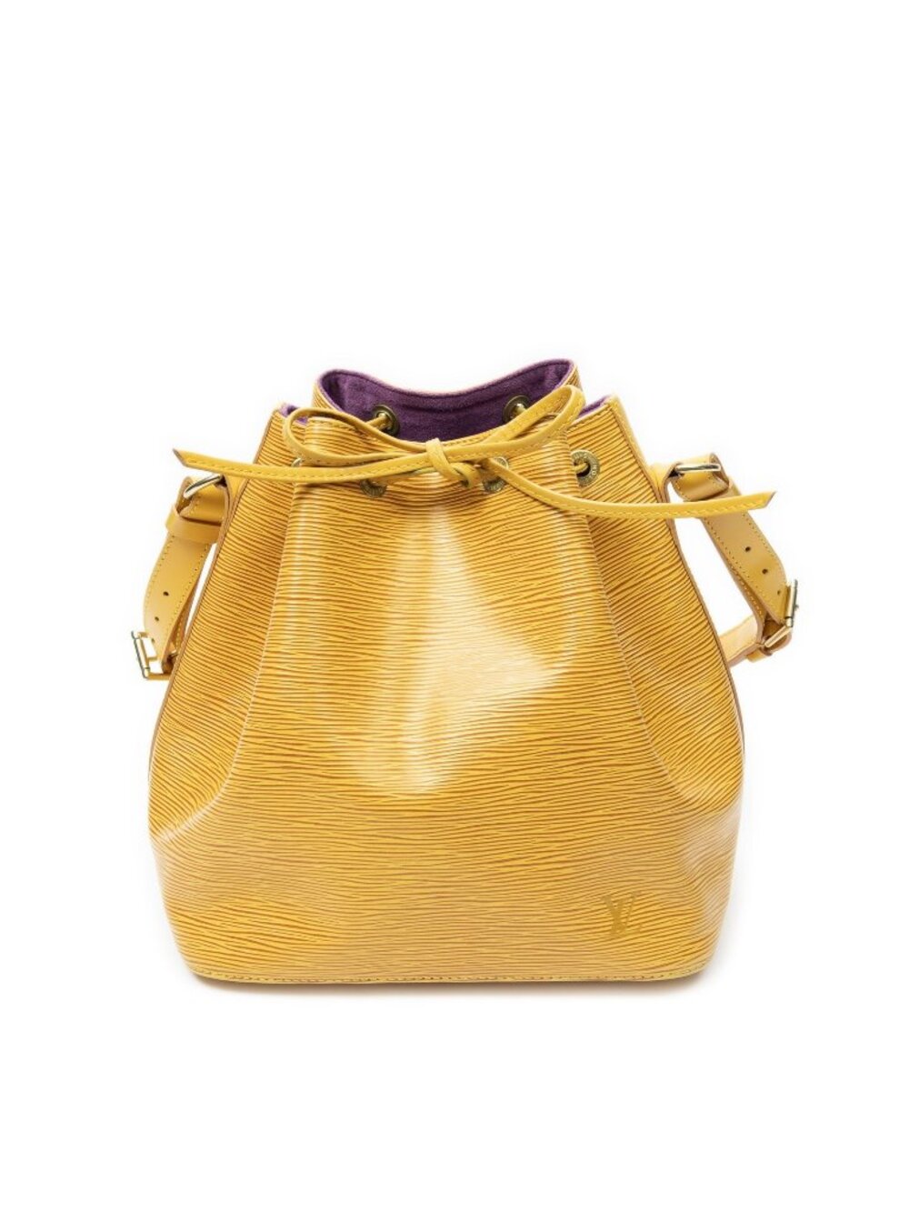 Louis Vuitton Noe Yellow Epi Bucket Bag